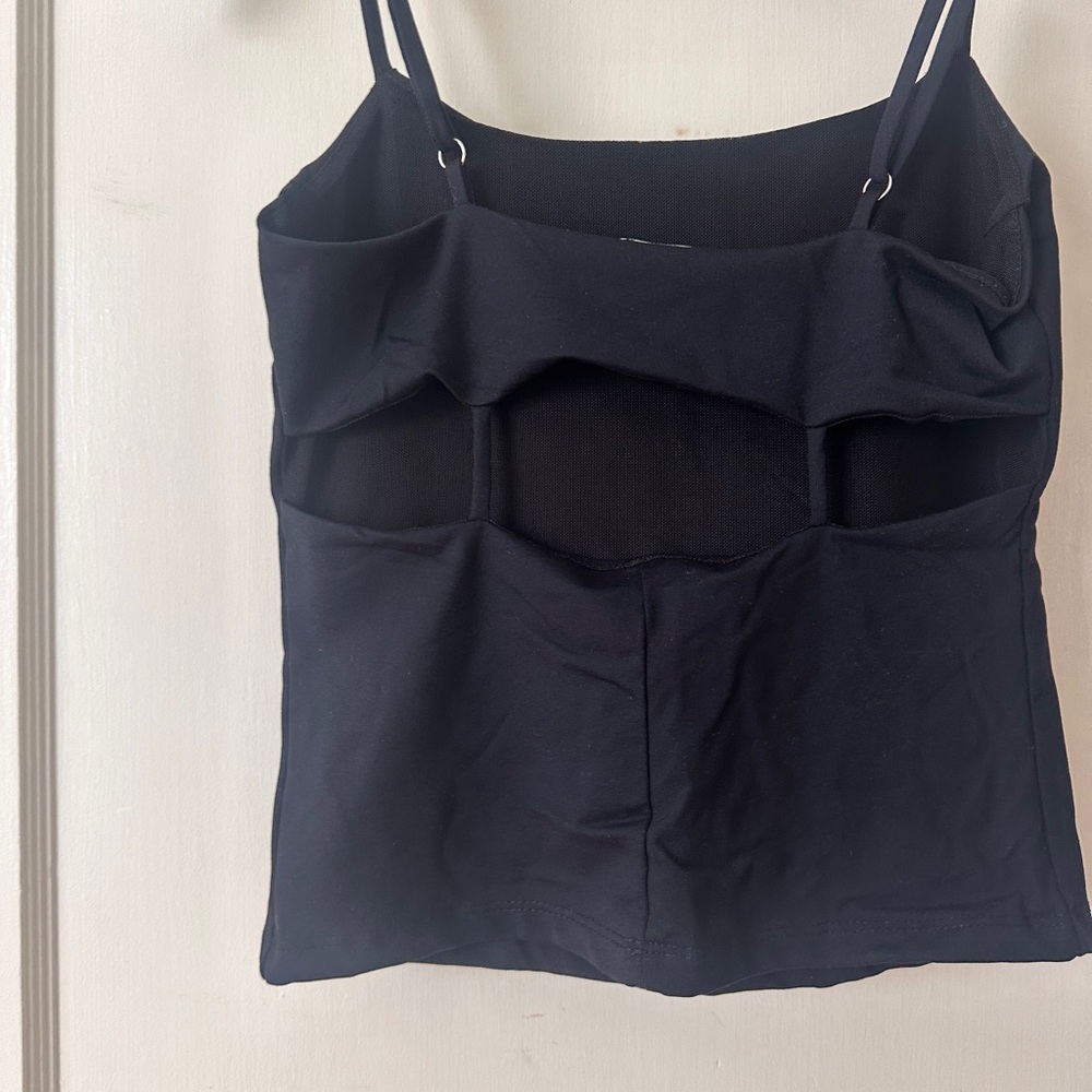 Free people cut out back top